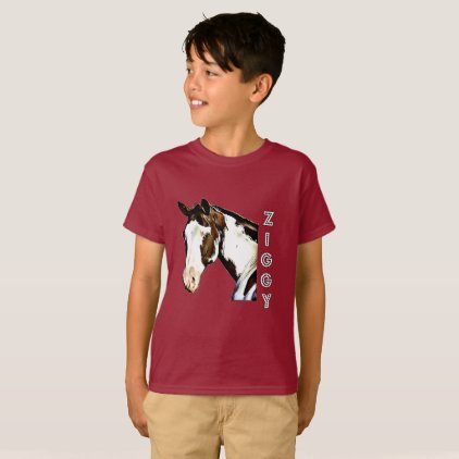 Kids&#39; Hanes TAGLESS&#174; T-Shirt w Cartoon Ziggy Pic