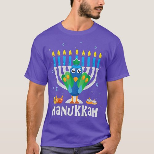 Kids Hanukkah Pajamas for Kids Boys Girls Jewish P T_Shirt