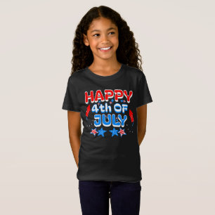Kids happy 4th of July T-Shirt