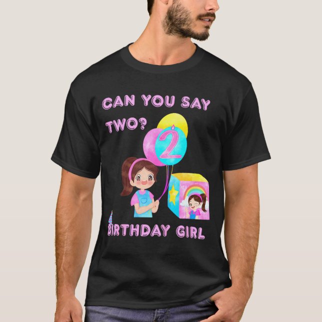 Kids Happy Birthday  T-Shirt (Front)