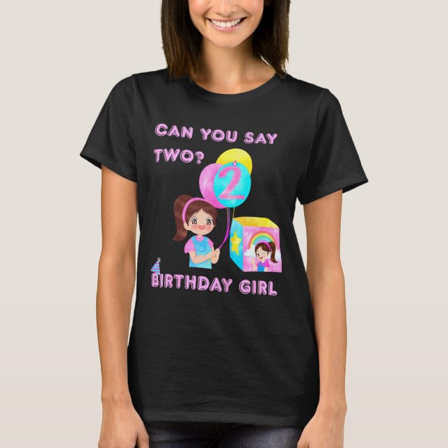 Kids Happy Birthday  T-Shirt (Front)