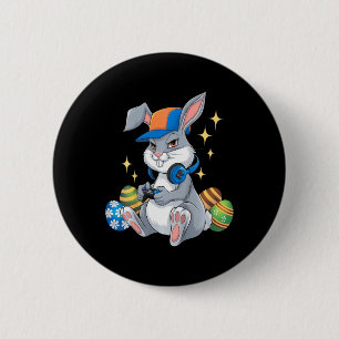 Kids Happy Easter Day Video Game Bunny Eggs Gaming Button