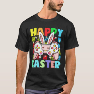 Kids Happy Easter Video Game Controller With Bunny T-Shirt