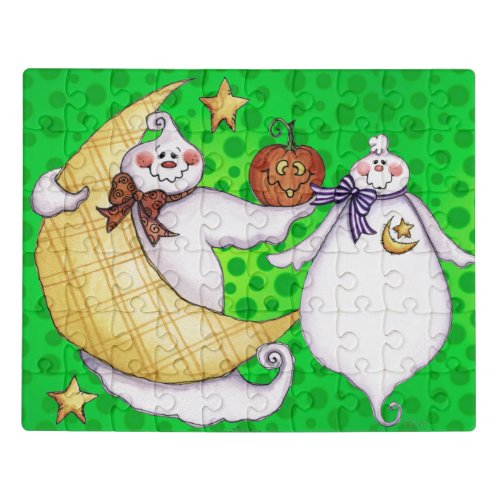 Kids Happy Halloween Treat  Jigsaw Puzzle