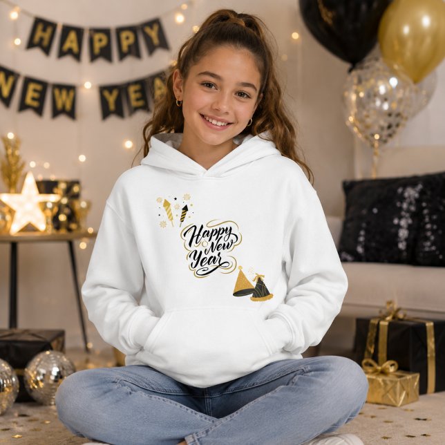 Kids Happy New Year Hoodie (Creator Uploaded)