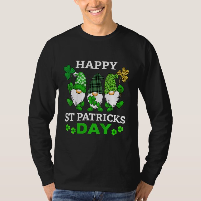 Kids Happy St Gnomex Day Gnome St Patricks Day Tod T-Shirt (Front)