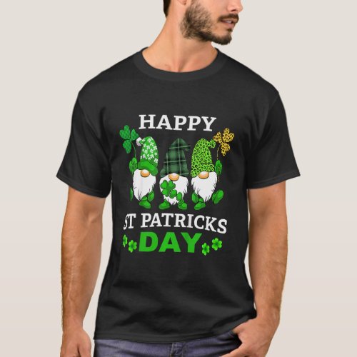 Kids Happy St Gnomex Day Gnome St Patricks Day Tod T_Shirt