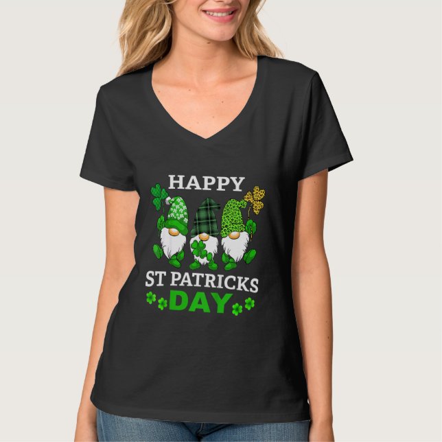 Kids Happy St Gnomex Day Gnome St Patricks Day Tod T-Shirt (Front)