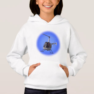 Kid's Helicopter Sweatshirt Cool Chopper Shirts