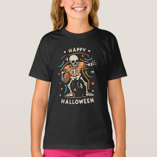 Kids Hello kitty Halloween basketball essential T_Shirt