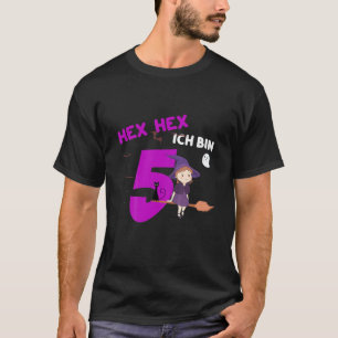 Kids HEX-HEX I'm 5 - Girl 5Th Birthday - Beautiful T-Shirt