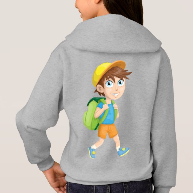 kids hoodie (Back)