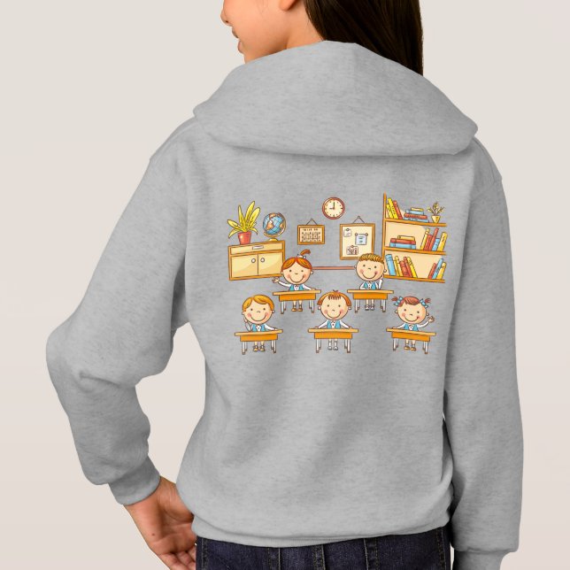 kids hoodie (Back)
