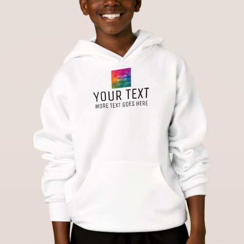 Kids Hoodie Apparel Clothing Add Image Text Here