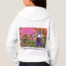 kids hoodie. Congratulations. ocelot/genie