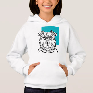 Kids Hoodie - Dog Collection - Blue Design