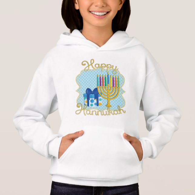kids hoodie Hanukkah (Front)