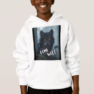 kids hoodie(lone wolf design) hoodie