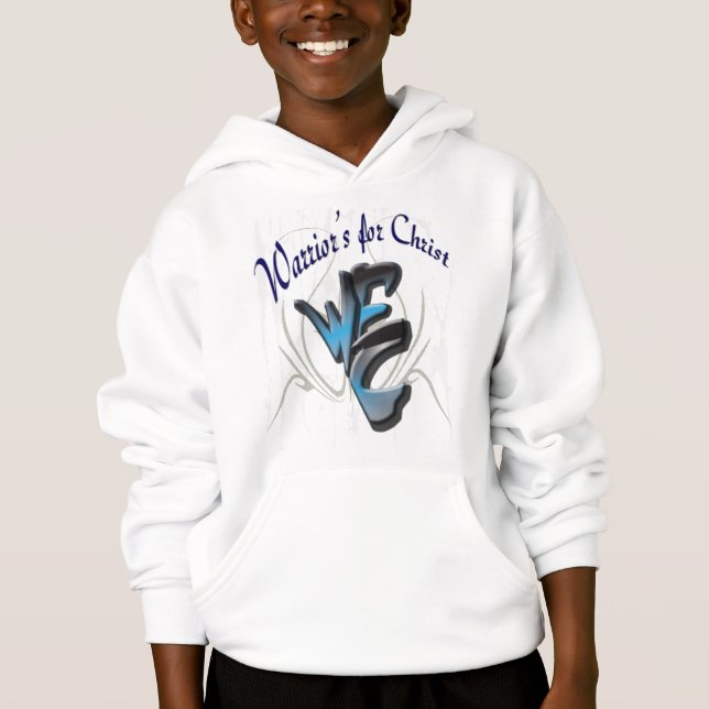Kid's Hoodie. Warriors for Christ Hoodie (Front)
