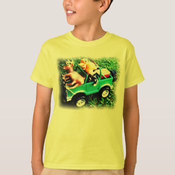 Kids Hunter T-shirt by Baysideimages at Zazzle