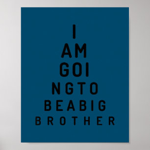 Kids I am Going to Be a Big Brother Eye Chart