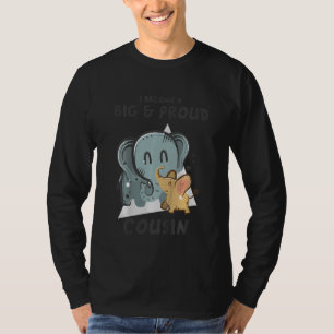 Kids I Become A Big Cousin T-Shirt