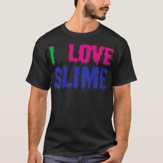 Kids I Love Slime - Funny Kids  T-Shirt