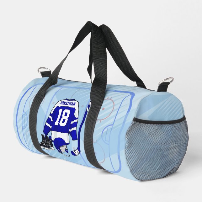 Kids Ice Hockey  collection Duffle Bag (Right Corner)