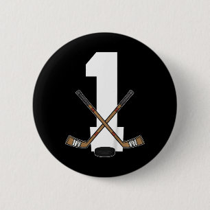 Kids Ice Hockey Kids Toddler Boys 1st Birthday Ice Button
