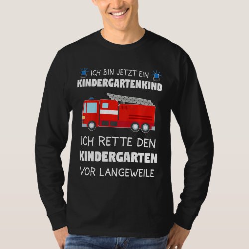 Kids Ich Bin Jetzt Ein Kindergartenkind 2021 T_Shirt