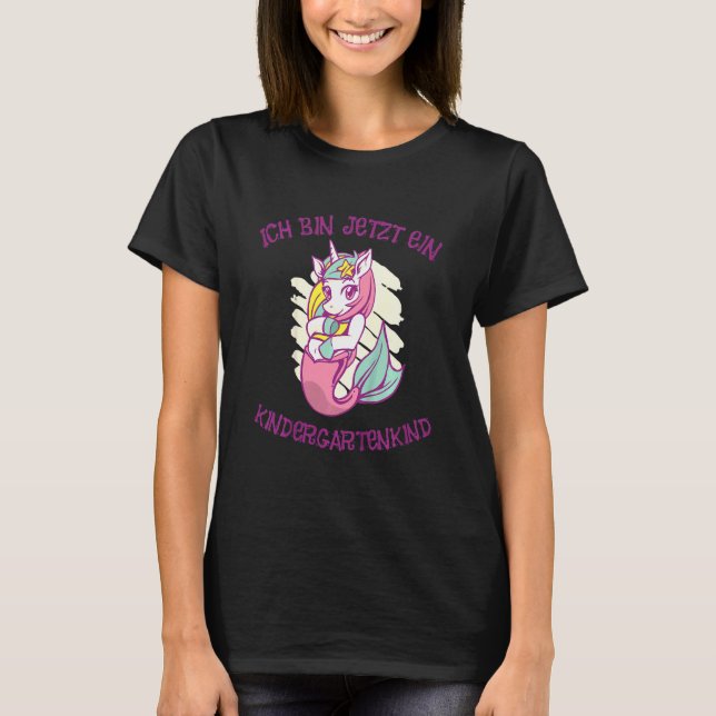 Kids Ich Bin Jetzt Ein Kindergartenkind I Girl Kit T-Shirt (Front)