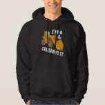 Kids I&#39;m 6 And Crushing It Funny Future Digger Ope Hoodie