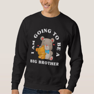 Kids I'm Going To Be A Big Brother Bears Future Bi Sweatshirt