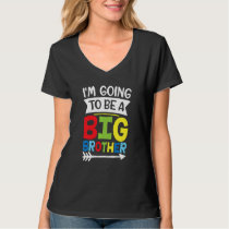 Kids I'm Going To Be A Brother For A Boy And Toddl T-Shirt