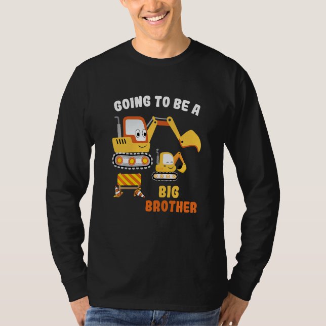 Kids I'm Gonna Be A Big Brother 2023 Pregnancy Ann T-Shirt (Front)