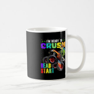 Kids I'm Ready To Crush Head Start Dinosaur Monste Coffee Mug