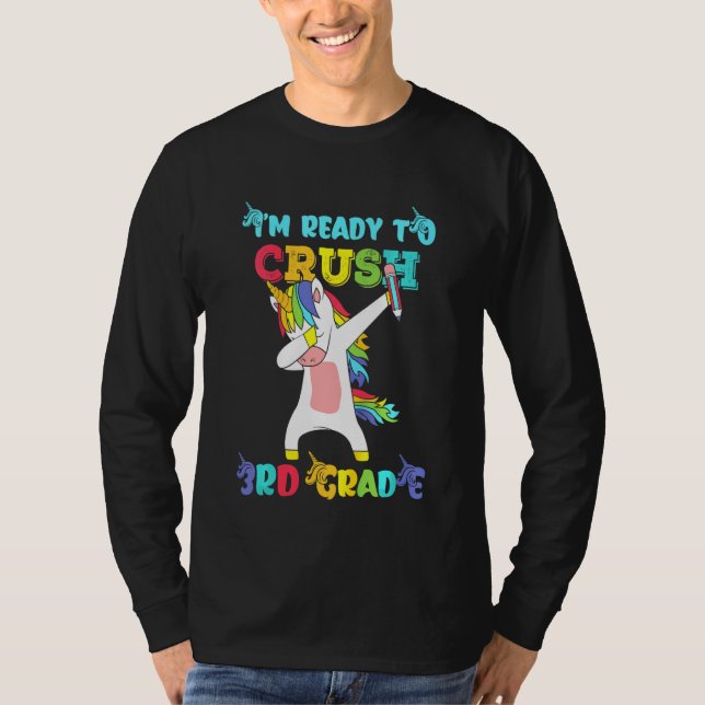 Kids Im Ready To Crush My 3rd Grade Kindergarten U T-Shirt (Front)