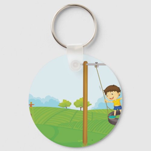 Kids In The Park Keychain