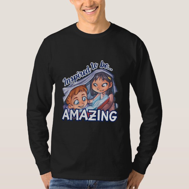 Kids Inspired to be Amazing Embrace Your Potential T-Shirt (Front)