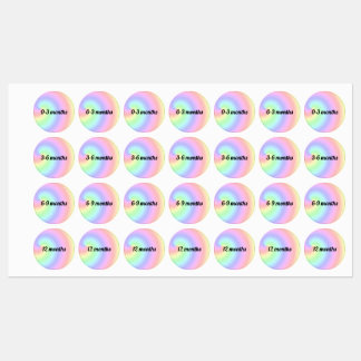 Kids Iron On Sizing Tags Kids' Labels