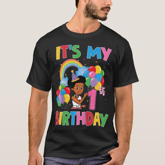 Kids It'S My 1St Birthday Gracie'S Corner One Year T-Shirt (Front)