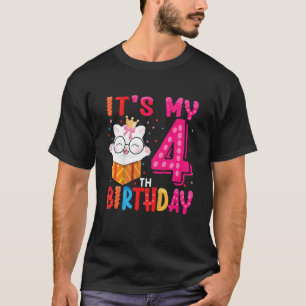 Kids It's My 4th Birthday For The 4 Years Old Cute T-Shirt