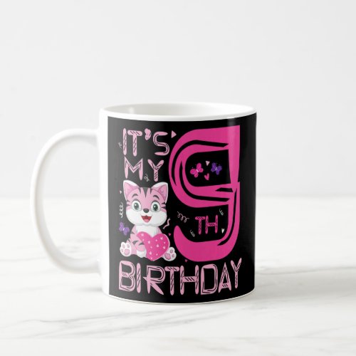 Kids Its My 9th Birthday For The 9 Years Old Cute Coffee Mug
