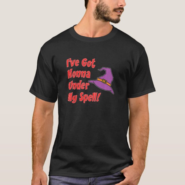 Kids I've Got Nonna Under My Spell Granddaughter H T-Shirt (Front)