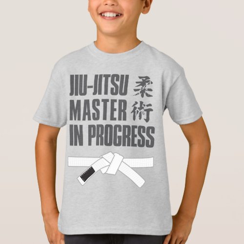 Kids jiu_jitsu MMA master jiujitsu shirt