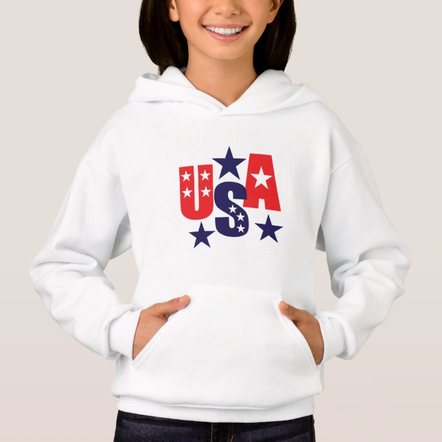 Kids July 4th Hoodie (Front)