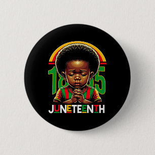 Kids Juneteenth Prince 1865 Black History Month To Button