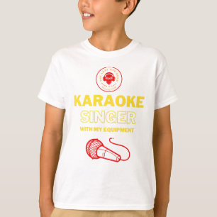 KIDS Karaoke Mic Design T-Shirt