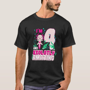 Kids Kids 4th Birthday Four 4 Years Old Amazing Ax T-Shirt
