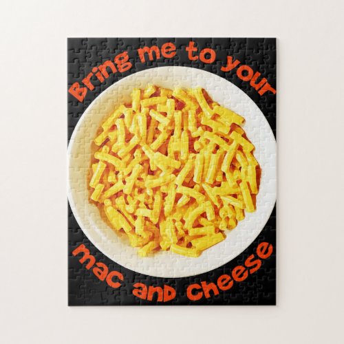 Kids Kids Bring Me To Your Mac And Cheese Yummy Jigsaw Puzzle